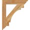 Ekena Millwork Merced Traditional Rough Sawn Bracket, Western Red Cedar, 4"W x 26"D x 30"H BKT04X26X30MRC01RWR - alternate 3